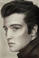 Elvis Presley by EdwardElric