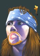 axl rose by Gokinka