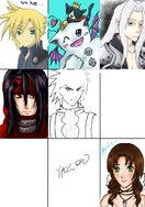 Big Collab - FFVII by Kiriye