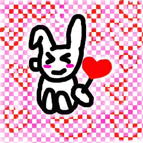 Mr. Bunny - Valentine's Day by kunoichixakura - 03:32, 15 Feb 2009