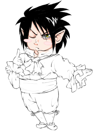 Chibi Zenderf <3 by Seras - 18:15,  9 Mar 2009