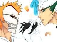 Ichigo vs Grimmjow by xHikarix