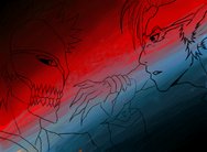 Ichigo vs Grimmjow by xHikarix