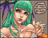 darkstalker morrigan by KatiBu