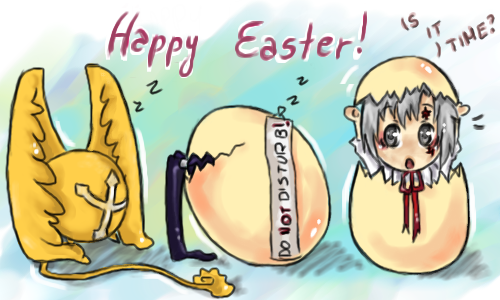 Happy Easter <3 by pocket-devil - 22:00,  2 Apr 2009