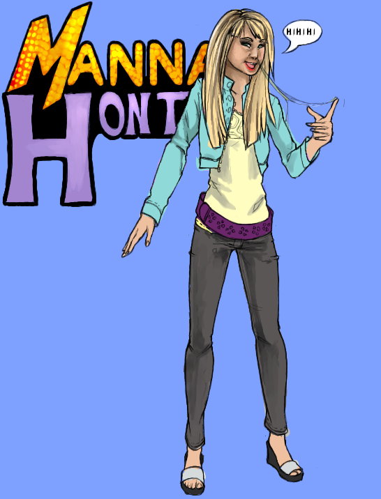 Mannah Hontana by Furreh - 19:18, 10 May 2009