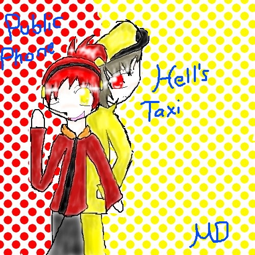 Public Phone and Hell's Taxi by KulockDarkness - 06:51, 24 May 2009