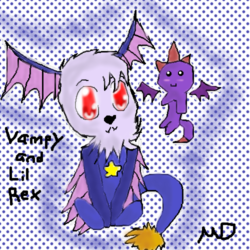 Vampy & Lil Rex by KulockDarkness - 05:28,  8 Jun 2009