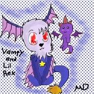 Vampy & Lil Rex by KulockDarkness