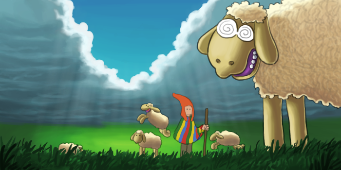 Crazy Sheeps by neiba - 15:26, 15 Jun 2009