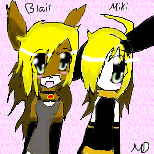 Blair & Miki by KulockDarkness - 04:39, 19 Jun 2009