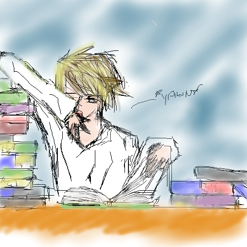 bored in the library by setsunakute - 15:19, 30 Jun 2009