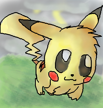 Pikachu by patchis-forest - 19:29,  2 Aug 2009