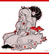 Alice in Wonderland by nibiru