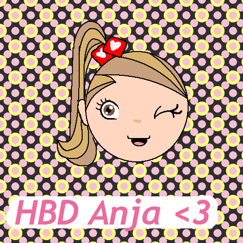 HBD Anja  by lindusia - 18:15,  1 Nov 2009