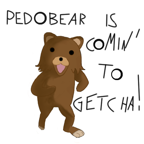 pedobear xD by crazyfox - 11:47, 12 Nov 2009