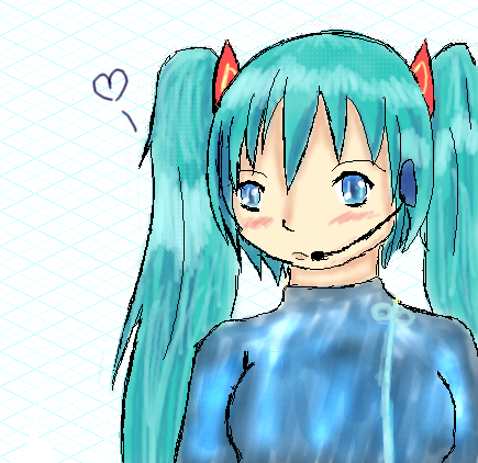 Miku Hatsune by ananasowa - 16:32, 21 Nov 2009