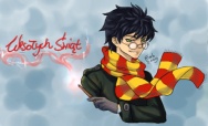 Potter życzy wesołych świąt~! by EdwardElric