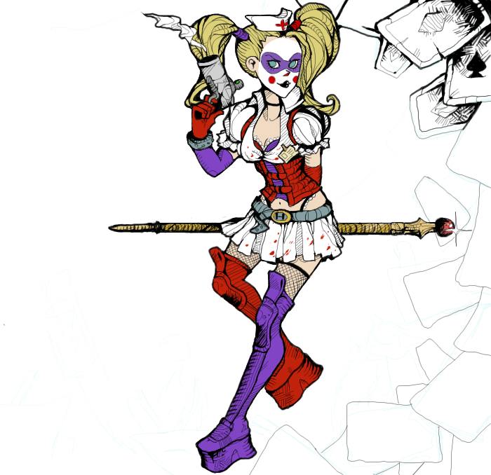 Harley Quinn by nibiru - 11:27, 29 Dec 2009