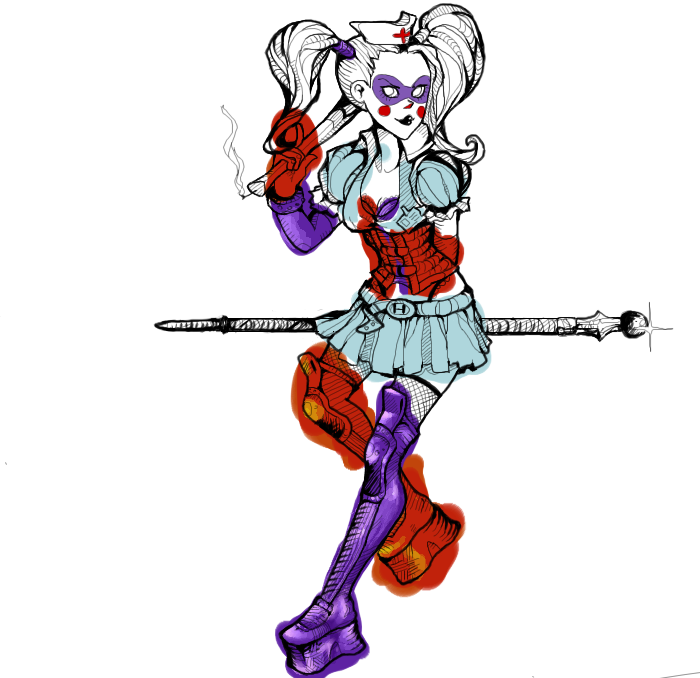 Harley Quinn by nibiru - 11:27, 29 Dec 2009