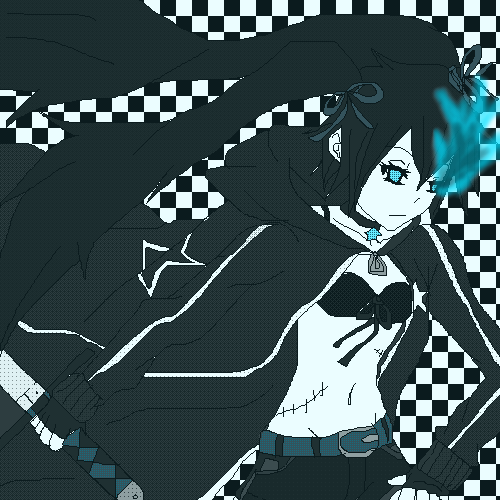 "Black Rock Shooter..." by ilovemuffinsofdoom - 02:55,  4 Jan 2010