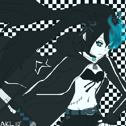 "Black Rock Shooter..." by ilovemuffinsofdoom - 02:55,  4 Jan 2010