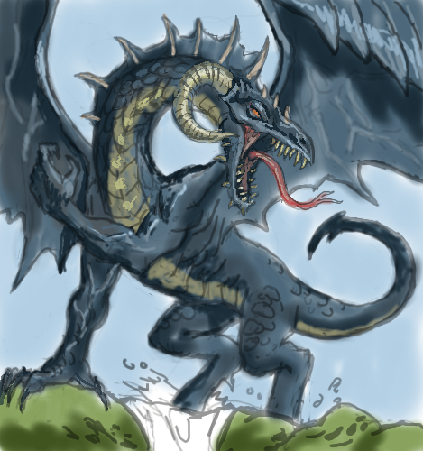 dragon by monsterbox - 19:20, 31 Jan 2010