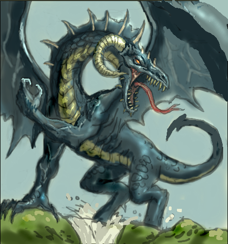 dragon by monsterbox - 19:20, 31 Jan 2010