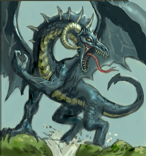 dragon by monsterbox - 19:20, 31 Jan 2010