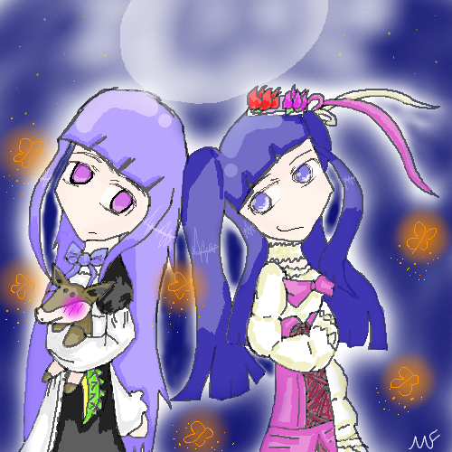 Bernkastel & Erika by KulockDarkness - 00:12, 17 Feb 2010