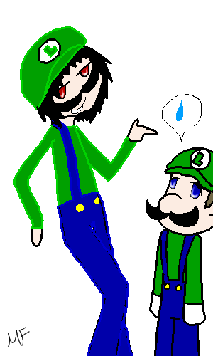 LuigiMichi & Luigi by KulockDarkness - 07:34, 27 Apr 2010