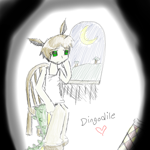 Night with Dingodile by KulockDarkness - 02:08, 31 Jul 2010