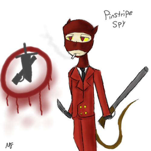 Pinstripe Spy by KulockDarkness - 04:39,  1 Oct 2010