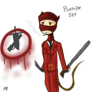 Pinstripe Spy by KulockDarkness