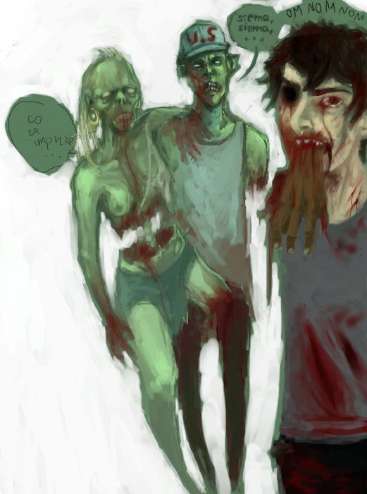 zombies by LeePine - 20:55, 30 Oct 2010