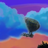 Airship sketch by charizman