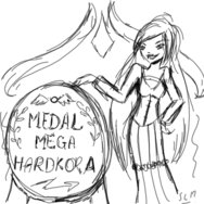 Medal Mega Hardkora by Driada