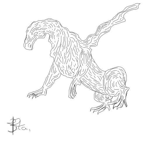 Lineart smoka by Morgause - 15:48, 11 Jan 2011