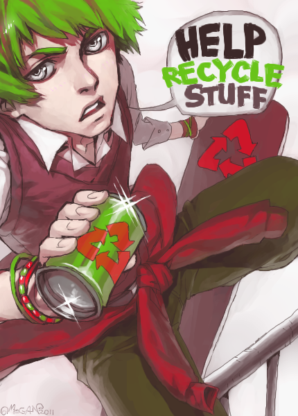 Do something for the World and recycle stuff. by Megan - 22:44, 20 Jan 2011