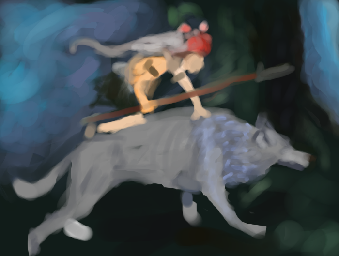 Mononoke Hime by Chii_Watasu - 14:33, 26 Feb 2011