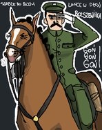 Józef Piłsudski na Kasztance by Arshana