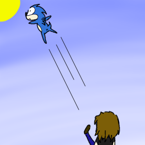 Sonic is Flying by KulockDarkness - 01:28, 18 Apr 2011