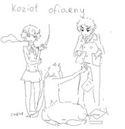 koziol ofiarny by LoskaChan