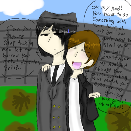 Trilby and Philip by KulockDarkness - 06:35,  2 Jun 2011