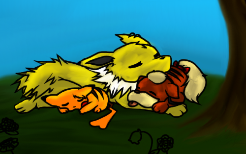 Mouse + Fox + Dog = Sleepytime by bbchan01 - 23:21, 23 Jun 2011