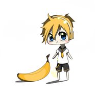 Len Kagamine chibi by Recorded