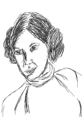 Leia Organa by Bellsia - 16:01, 26 Jun 2011