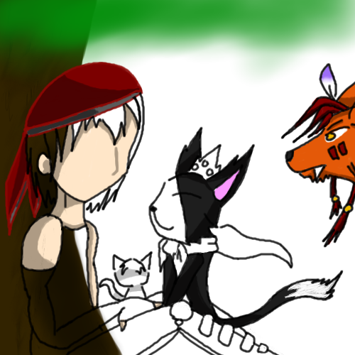 Han Meet Cait Sith and Red XIII by KulockDarkness - 06:25, 13 Sep 2011