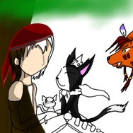 Han Meet Cait Sith and Red XIII by KulockDarkness