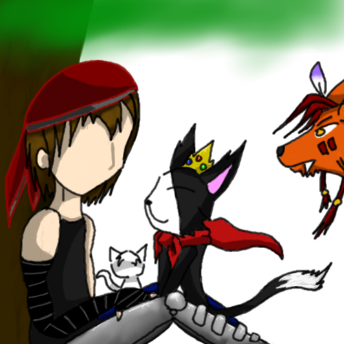 Han Meet Cait Sith and Red XIII by KulockDarkness - 06:25, 13 Sep 2011